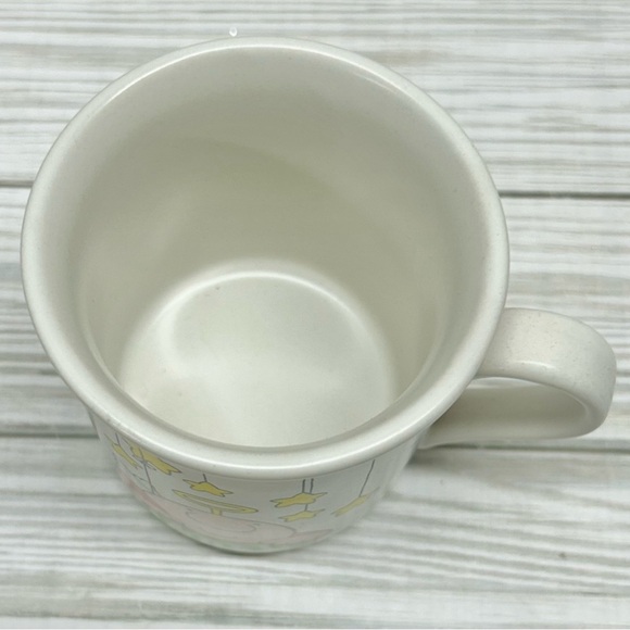 Vintage Ziggy Christmas Noel Coffee Mug Stoneware Tom Wilson White 10 oz - Picture 4 of 6